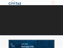 Tablet Screenshot of civitasadvisors.com